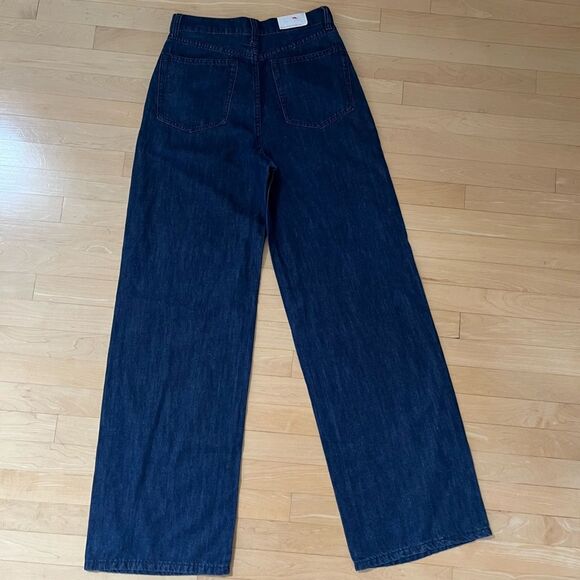 WEWOREWHAT High Rise Wide Leg Jeans in Hayes Wash 28 NWT - Picture 10 of 14
